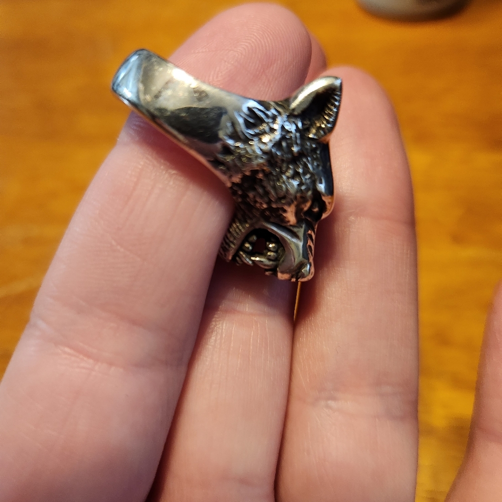 The great frog wolf ring size 11